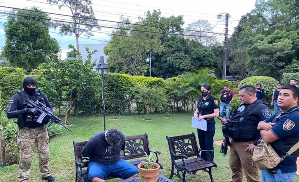 Diario HOY | Capturan a presunto narcotraficante brasileño en Hernandarias