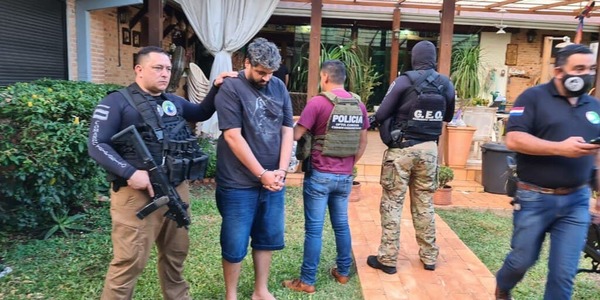 CAPTURAN EN HERNANDARIAS A UN TRAFICANTE DE DROGAS BUSCADO POR BRASIL