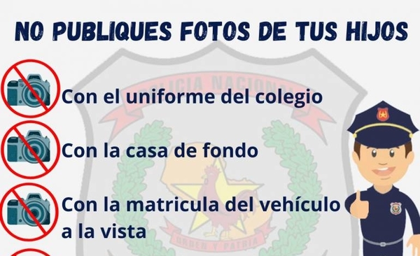 Diario HOY | Recomiendan no publicar fotos de menores con información personal en redes sociales