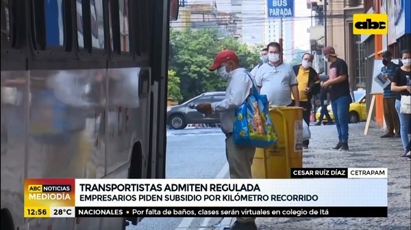 Cetrapam admite regulada y pide subsidio por kilómetro