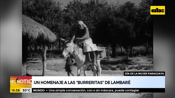 Homenajean a las “burreritas” de Lambaré - ABC Noticias - ABC Color