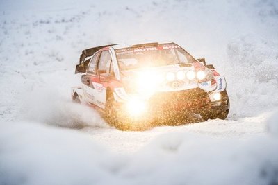 La nieve cita a los mejores pilotos del WRC