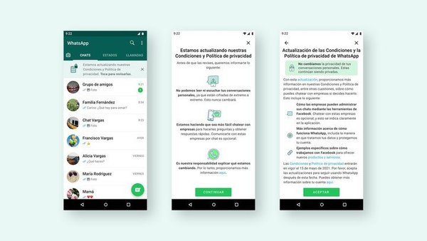 WhatsApp explicó qué pasará con las cuentas que no acepten la nueva política de privacidad