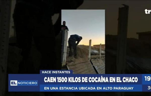 Chaco: incautan 1.500 kilos de cocaína y detienen a 8 personas