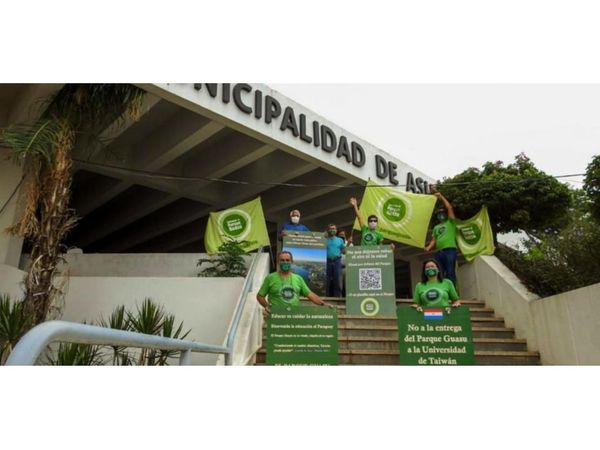 Presentan firmas en contra de obra en el Parque Guasu