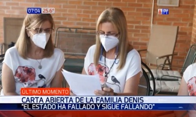 Hijas de Denis recurren a la ONU para rescate de su padre