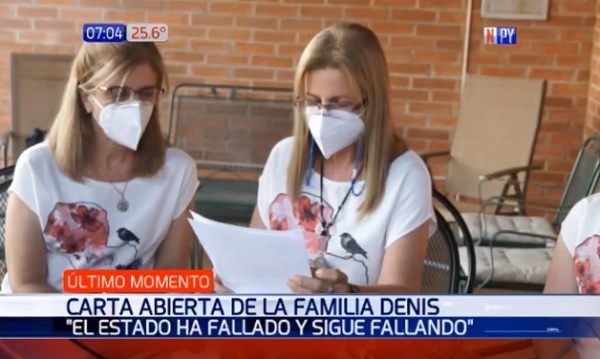 Hijas de Denis recurren a la ONU para rescate de su padre