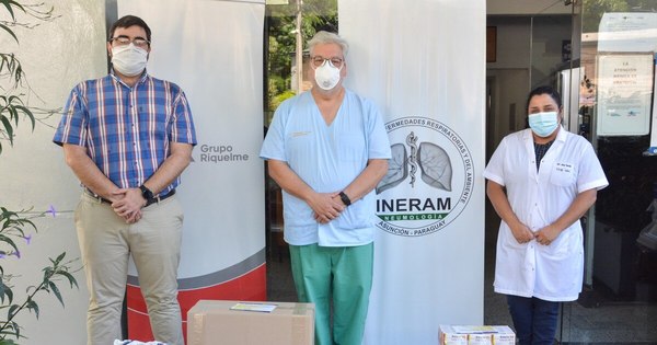 La Nación / Grupo empresarial donó insumos de primera necesidad al Ineram