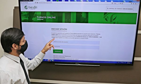 Fundación Tesãi con agendamiento online para consulta con especialistas