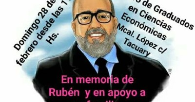 La Nación / Gran pollada solidaria en homenaje al periodista Rubén Reyes