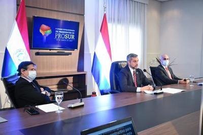 Mario Abdo urge y aboga por distribución equitativa de vacunas contra el COVID