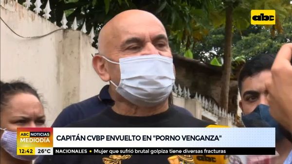 El capitán Rubén Valdez niega las acusaciones de sextorsión - ABC Noticias - ABC Color