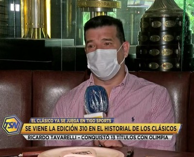 Tavarelli espera ver muchos goles en el clásico