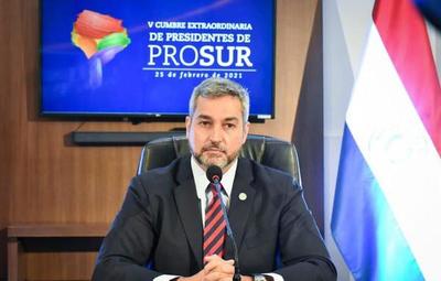 Presidente Abdo exige que acceso a vacunas sea universal y equitativo