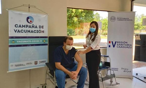 Culminó primera etapa de vacunación en el departamento del Caaguazú – Prensa 5