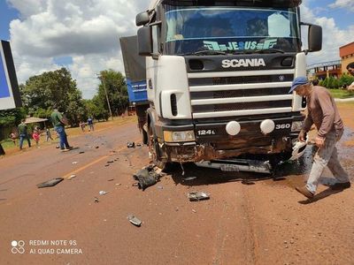 Motociclista muere en accidente sobre ruta PY07 - ABC en el Este - ABC Color