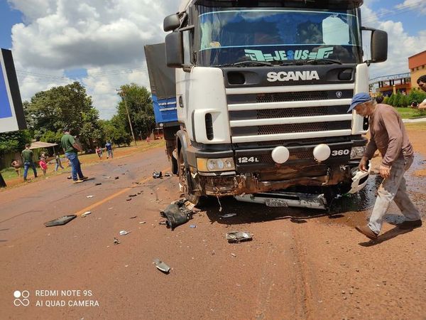 Motociclista muere en accidente sobre ruta PY07 - ABC en el Este - ABC Color