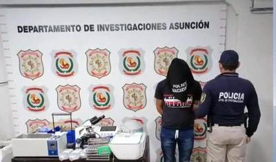 Detenido hombre que robó un laboratorio y vendía los objetos por redes sociales