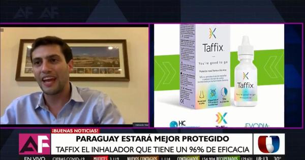 HC Innovations traerá a Paraguay el inhalador nasal Taffix