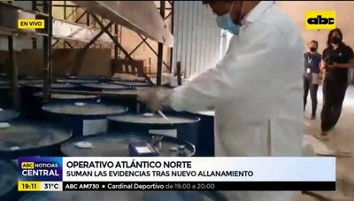 Prosiguen allanamientos en el marco del operativo Atlántico Norte - Nacionales - ABC Color