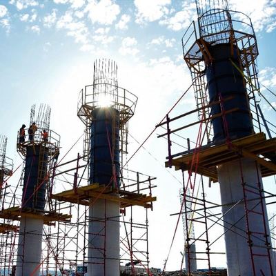 Puente Héroes del Chaco: toman forma los pilares del viaducto de acceso en Chaco’i | .::Agencia IP::.