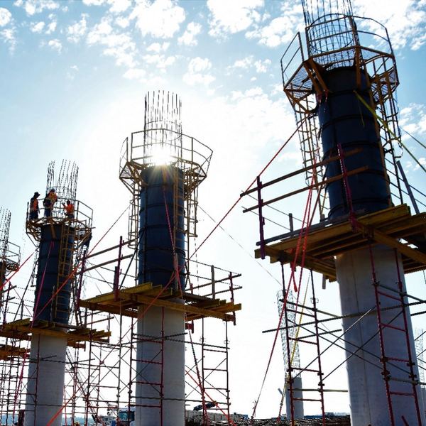 Puente Héroes del Chaco: toman forma los pilares del viaducto de acceso en Chaco’i | .::Agencia IP::.