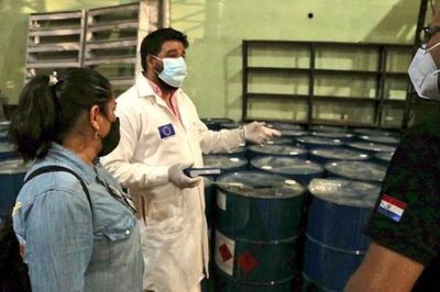 Operativo Atlántico Norte: Allanan depósito e incautan más de 100 tambores de precursores de cocaína | Ñanduti