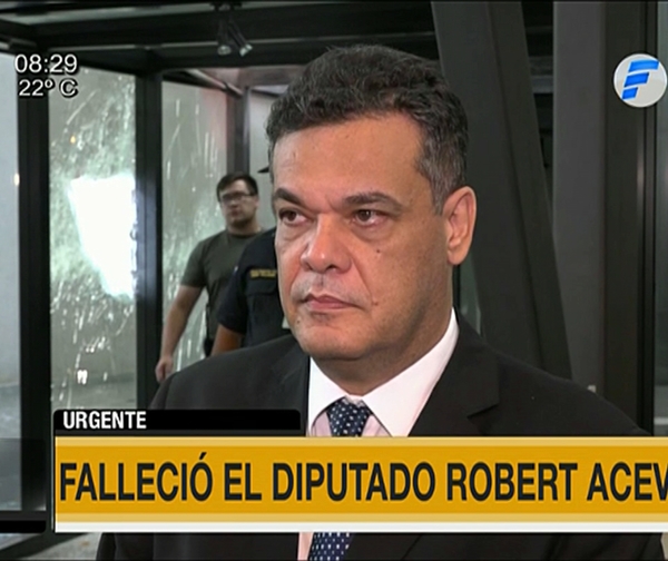 Falleció el diputado Robert Acevedo a causa de la Covid-19