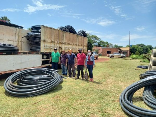 SECTORES DE MAYOR OTAÑO SERÁN BENEFICIADOS CON LA PROVISIÓN DE AGUA POTABLE