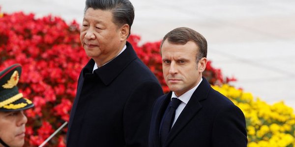 Emmanuel Macron le pidió a Xi Jinping equilibrar la relación económica entre China y la Unión Europea | .::Agencia IP::.