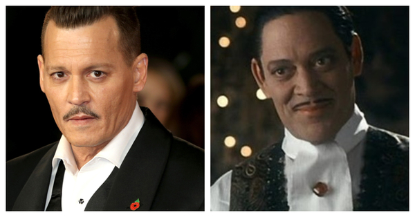 Artista alemán imagina a Johnny Depp como Homero Addams y el actor parece nacido para el papel - C9N