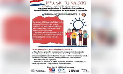 Diario HOY | Lanzan concurso para microempresas de Concepción