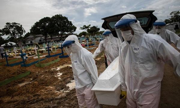 Brasil sumó más de 1.500 muertes por coronavirus en 24 horas y superó las 250 mil en total – Prensa 5