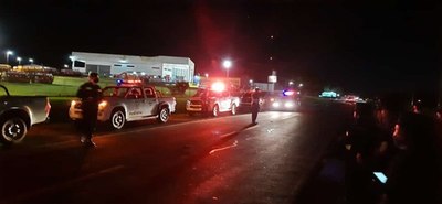 AHORA: RECONTRUYEN ACCIDENTE FATAL DE BOMBERAS. 