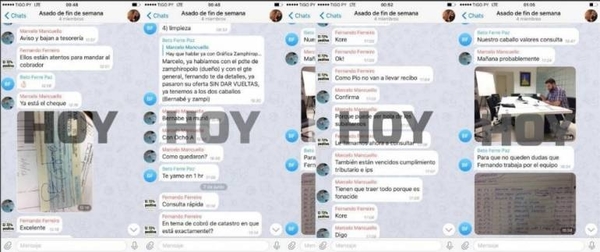 Diario HOY | Grupo "asado de fin de semana": Fiscalía acusa a Mario Ferreiro y a Rocío Casco