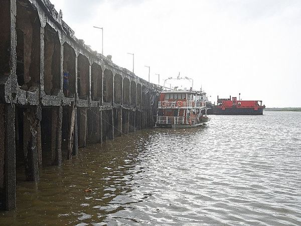 Sigue tendencia decreciente del río Paraguay - Nacionales - ABC Color