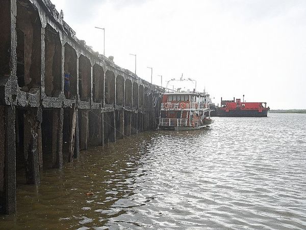 Sigue tendencia decreciente del río Paraguay  - Nacionales - ABC Color