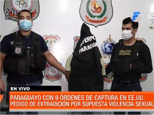 Cae paraguayo buscado en EEUU por 9 casos de agresión sexual