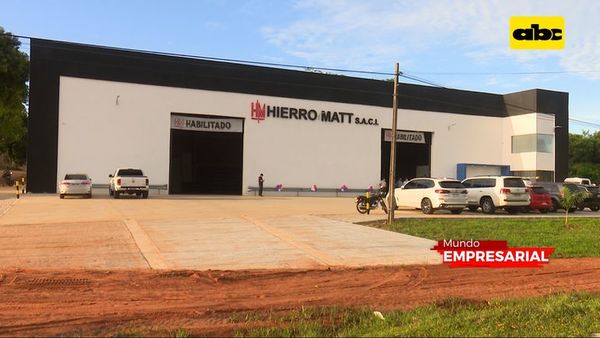 Mundo Empresarial: Hierro Matt inauguró su nueva sucursal - Mundo empresarial - ABC Color