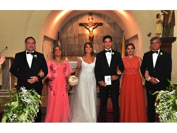 El enlace matrimonial de Érika y Miguel