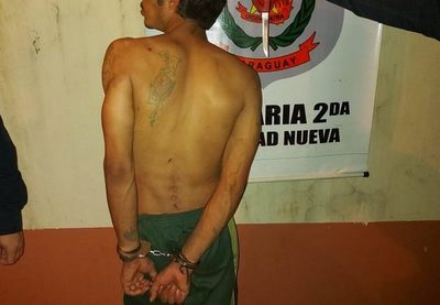 Detienen a presunto adicto que hirió a joven