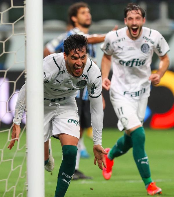 Gómez le da medio título al Palmeiras - Fútbol - ABC Color