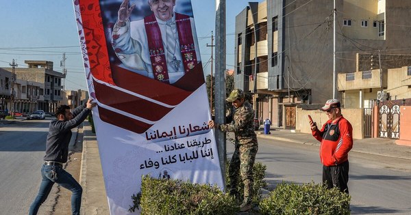 La Nación / Por primera vez en la historia, un papa visita Irak