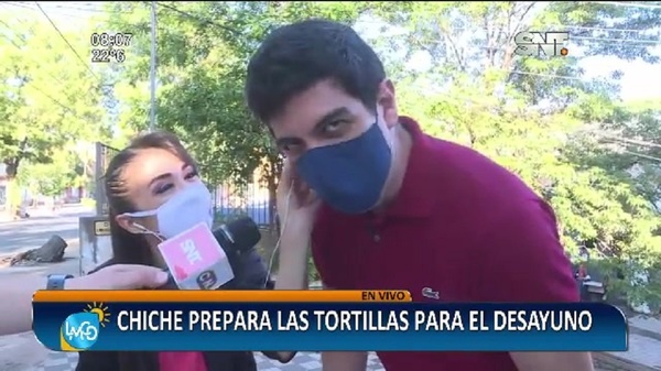 Gise ganó la apuesta y chiche tiene que cocinar tortillas - SNT