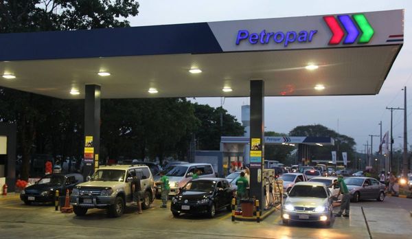 Petropar sube todos sus combustibles, menos el gasoil común