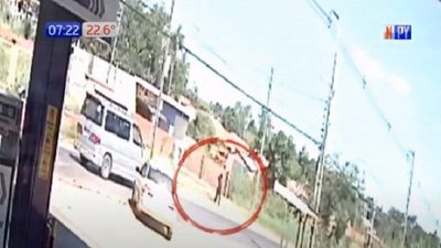 Peatón de 75 años muere arrollado por motociclista | Noticias Paraguay