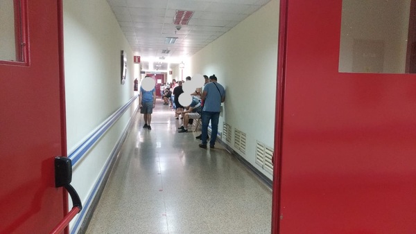 UTI para covid colapsado en Ciudad del Este
