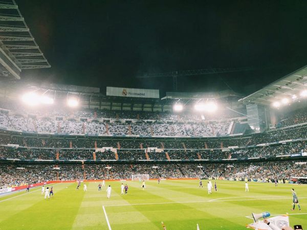 Un año sin fútbol en el Bernabéu