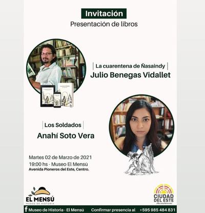 Presentarán libros sobre la cuarentena y la memoria de los veteranos