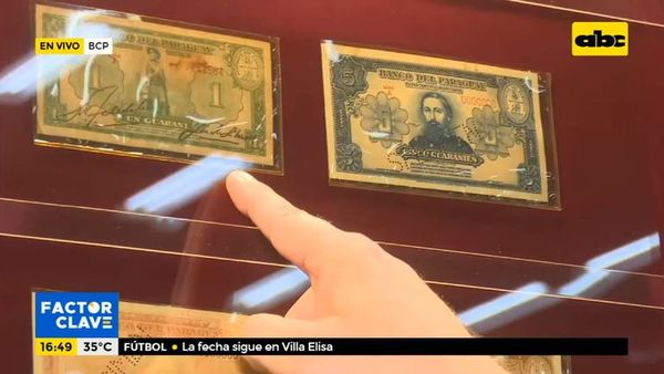 BCP presenta “Monedas y billetes del Paraguay” - Factor Clave - ABC Color